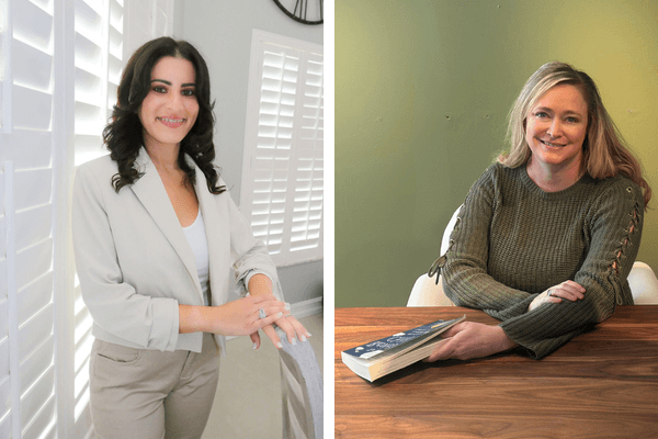 Photo of Kira and Nicole, two of Sleepably's pediatric sleep coaches